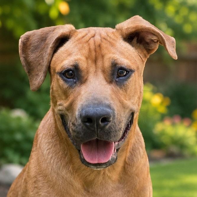 Vince, Adoptable, Young Male Mastiff & Mixed Breed.