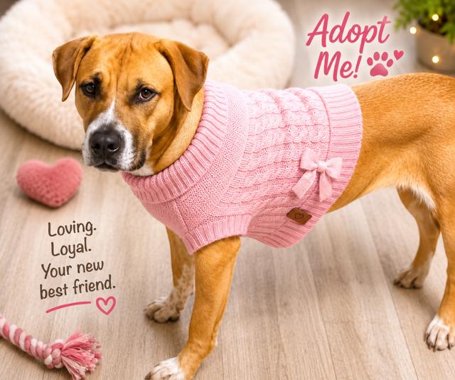 Enlarge Rosy, a Adoptable mixed breed in Cypress, TX image 3/6