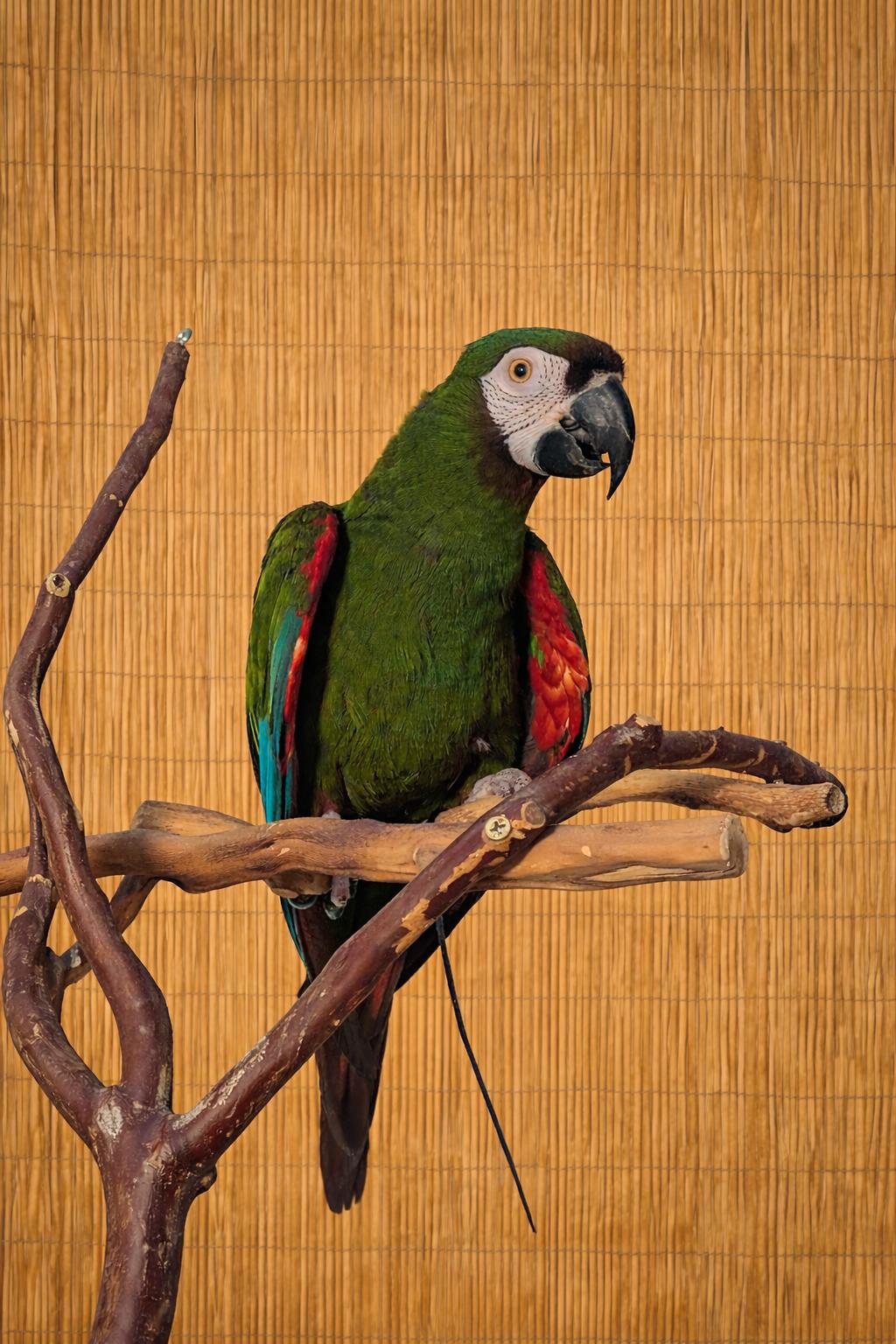 Alki – 23 YO M - Severe Macaw, a ADOPTABLE Macaw in Vancouver, WA image 4/6