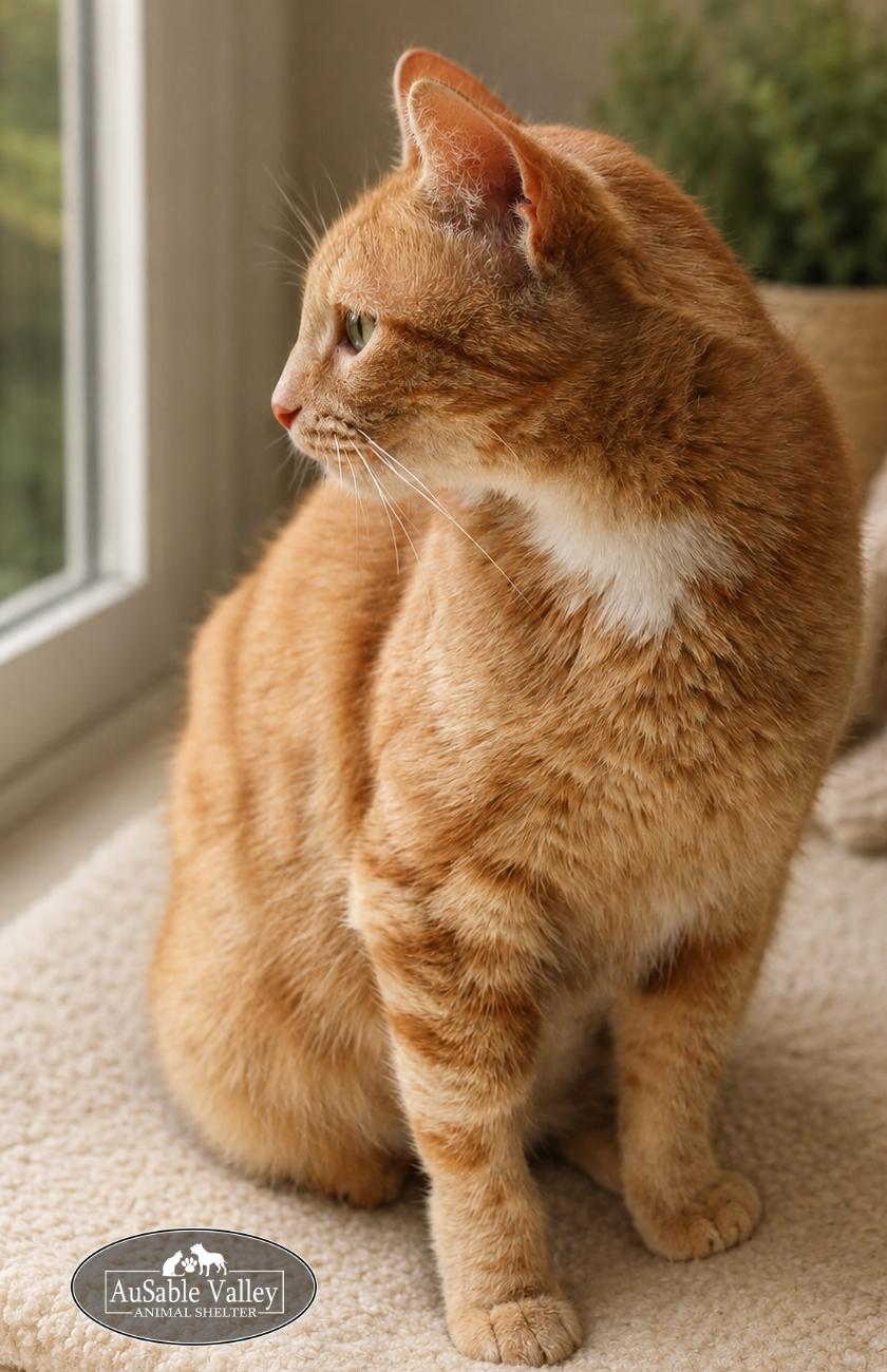 Enlarge Marigold, an adopted Domestic Short Hair in Grayling, MI image 4/6