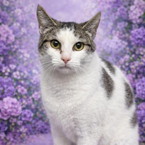 Enlarge Violet, a Adoptable Domestic Short Hair in Concord, NC image 1/2