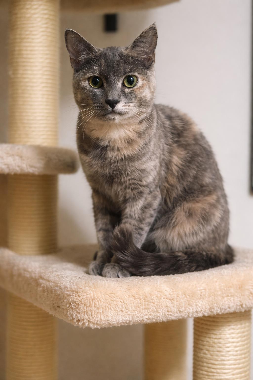 Galaxy, a ADOPTABLE Dilute Tortoiseshell in Fresno, CA image 5/6