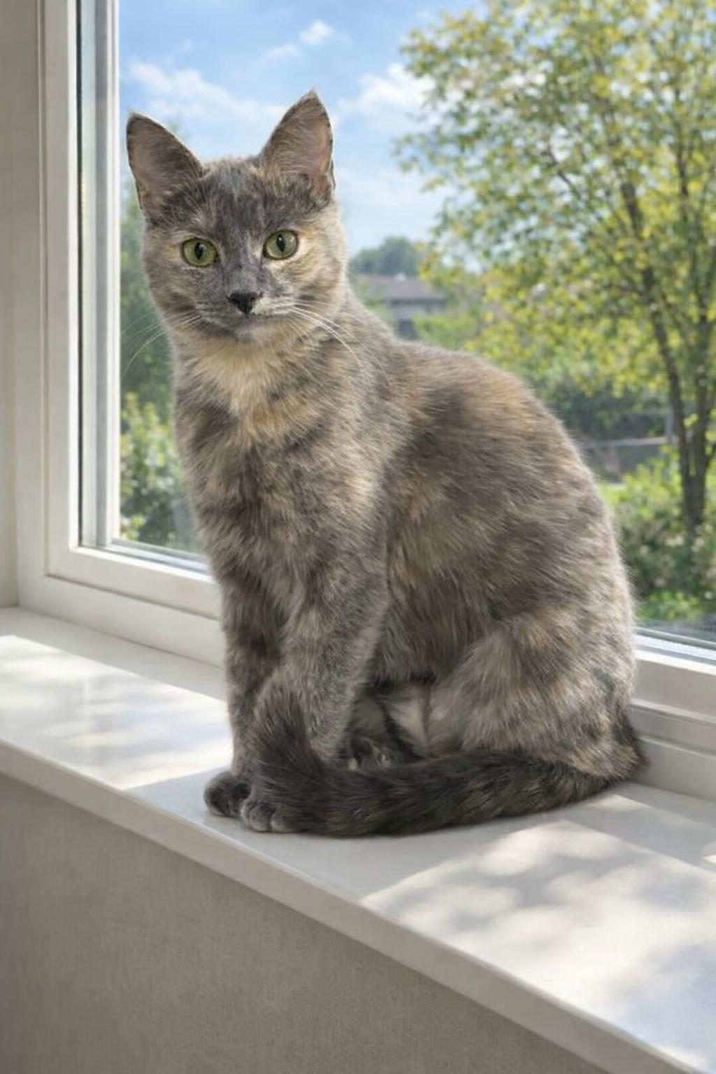 Galaxy, a ADOPTABLE Dilute Tortoiseshell in Fresno, CA image 4/6