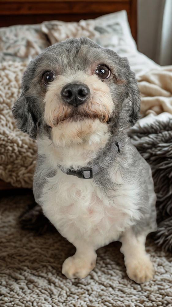 Winston, Adoptable, Young Male Shih Tzu & Poodle.