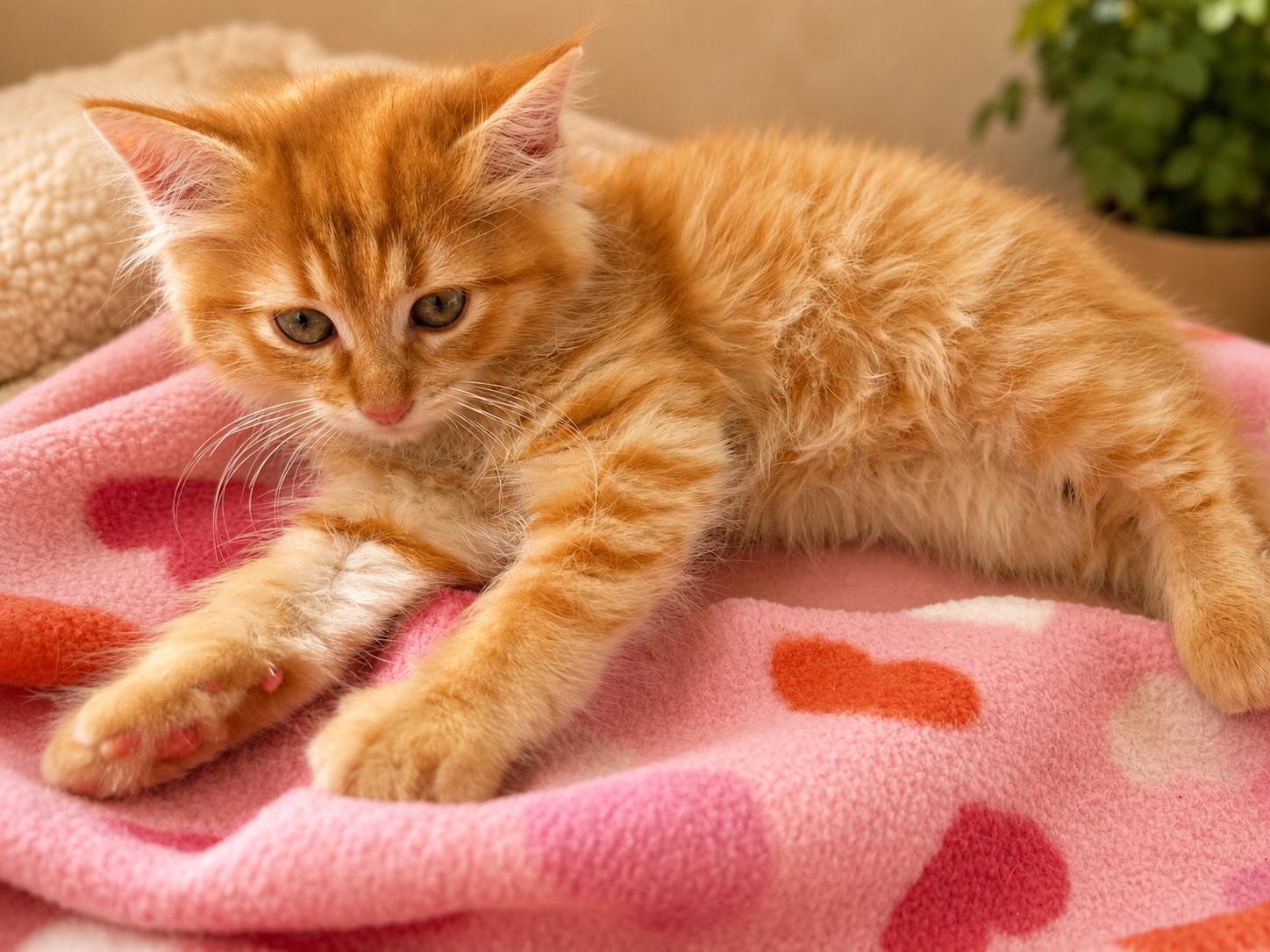 Enlarge Apricot, an adopted Domestic Long Hair in Santa Cruz, CA image 4/4