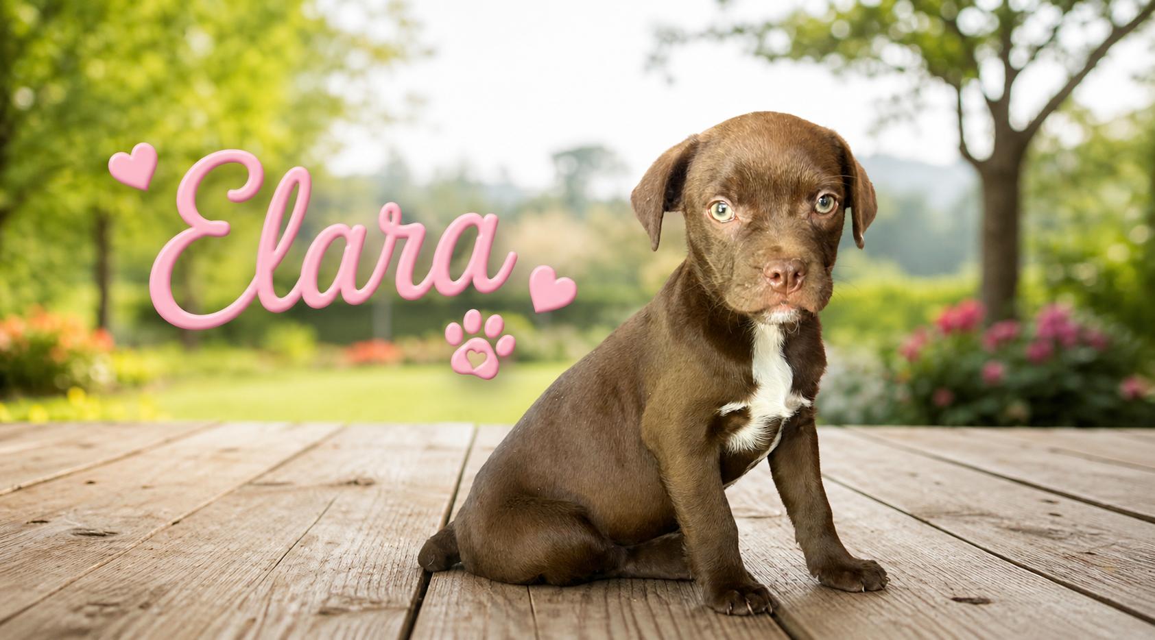 Elara, adoptable, Puppy Female Border Collie.