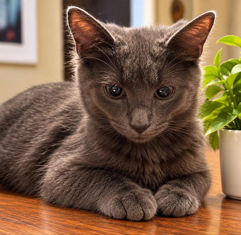 Enlarge Theodore, a Adopted Russian Blue in Knoxville, TN image 3/3