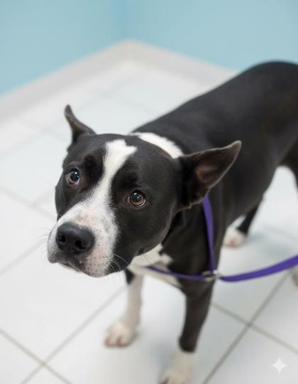 Buzz, Adoptable, Adult Male Pit Bull Terrier & Mixed Breed.
