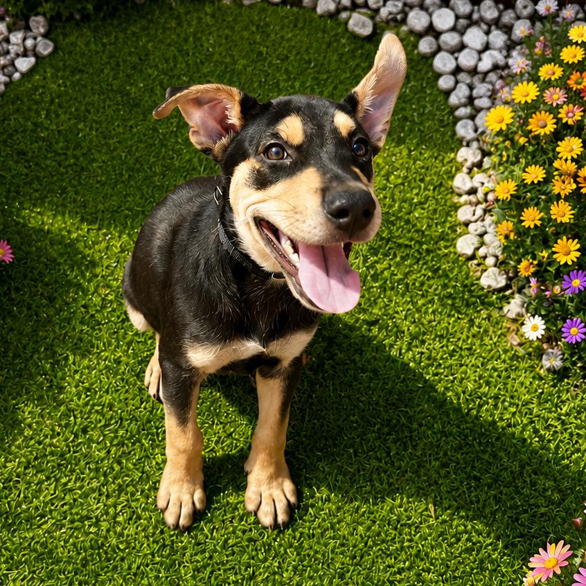 Venus, Adoptable, Puppy Female Coonhound & Mixed Breed.