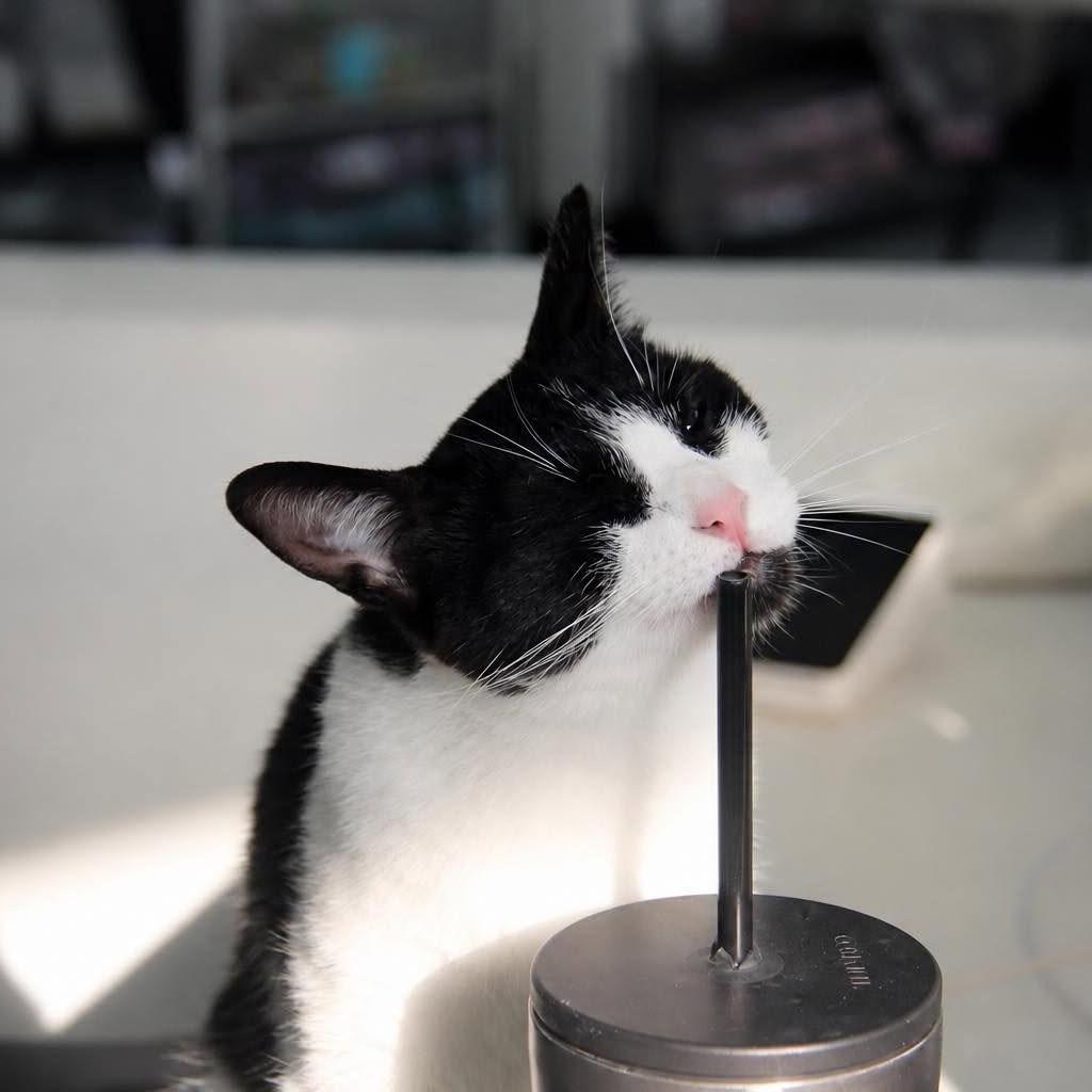 Enlarge Quimby (Holland Cat Cove), a Adoptable Domestic Short Hair in West Olive, MI image 2/6