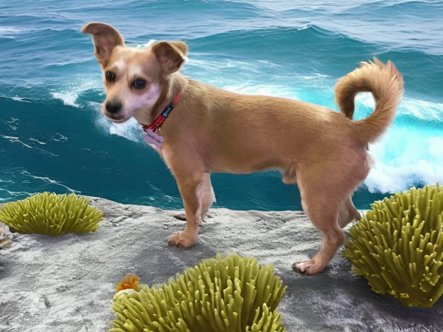 Tito Bandito, Adopted, Adult Male Chihuahua & Tibetan Spaniel.
