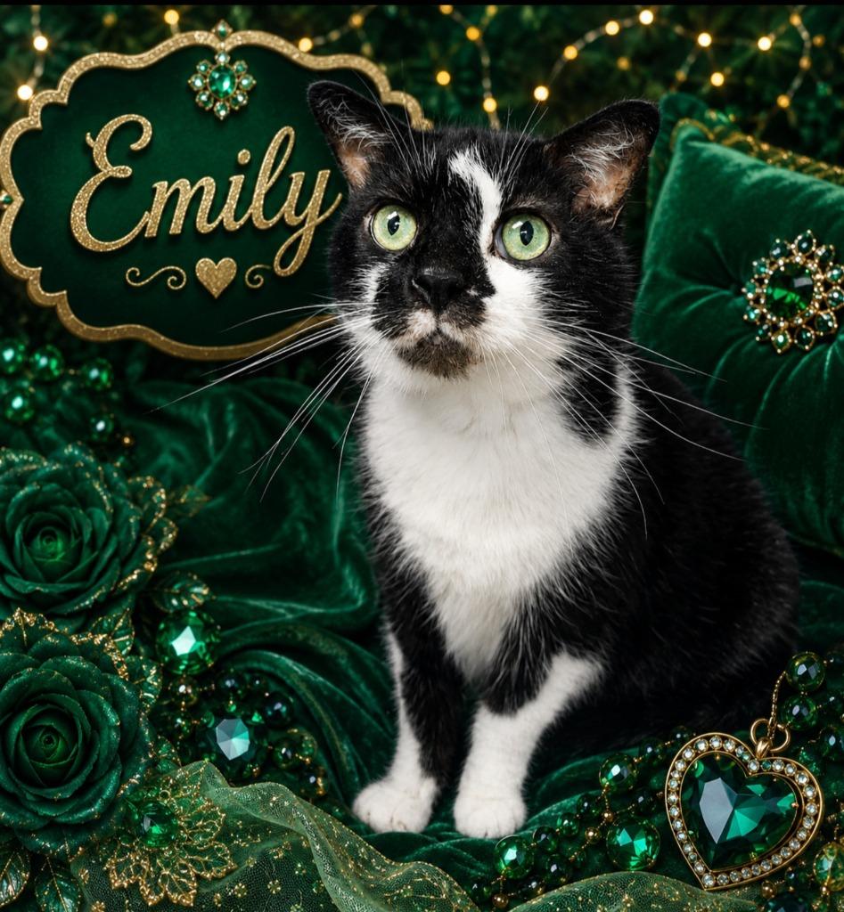 Enlarge Emerald, a Adoptable mixed breed in Washington Court House, OH image 1/1