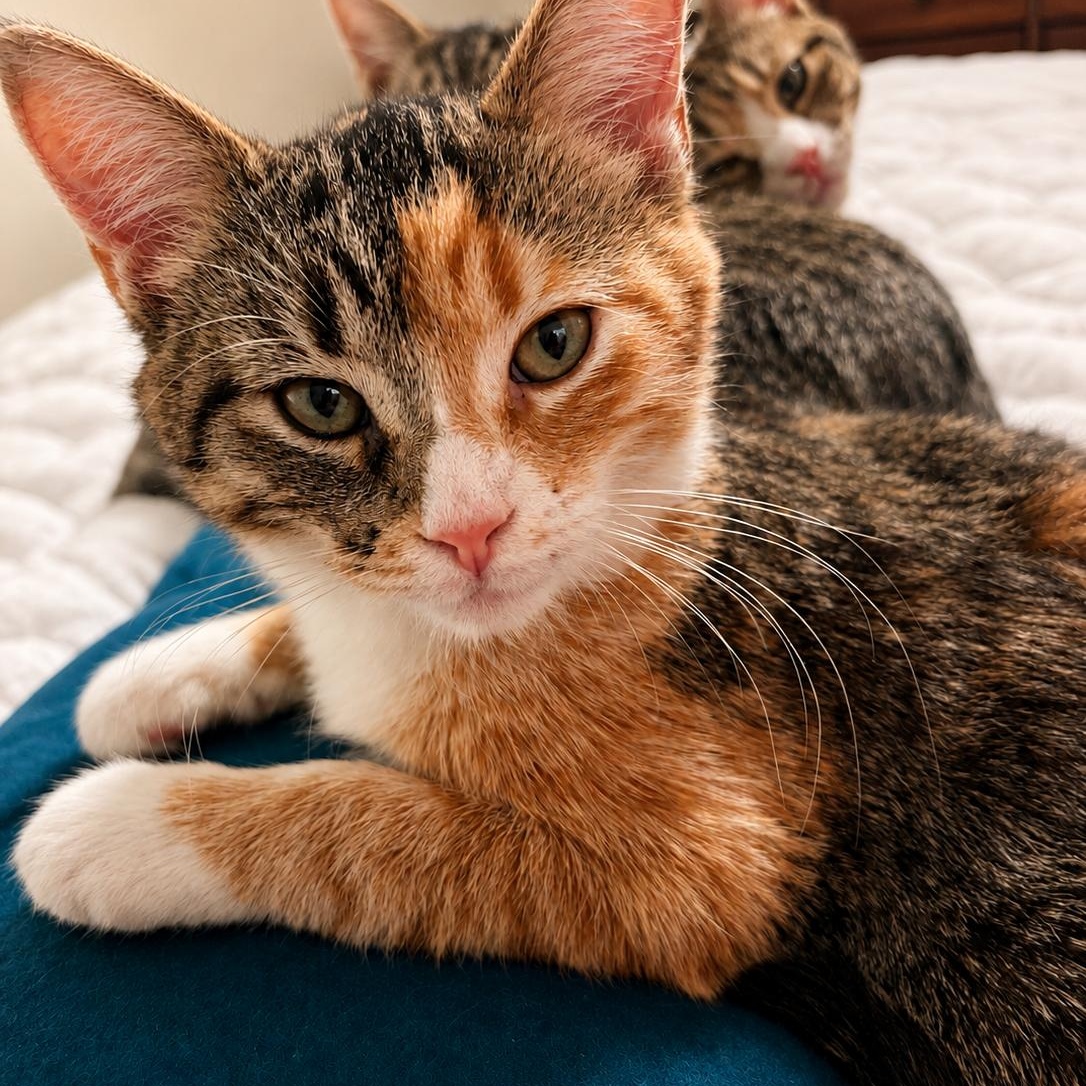 Savannah Smiles, Adopted, Young Female American Shorthair.