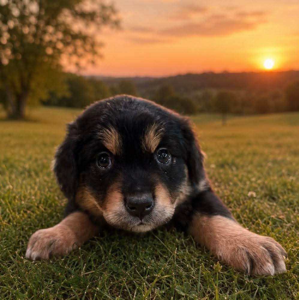 Adelaide, ADOPTABLE, Puppy Female German Shepherd Dog & Australian Shepherd.