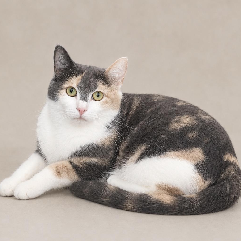 Mombo, a Adoptable Dilute Calico in Jersey City, NJ image 1/5