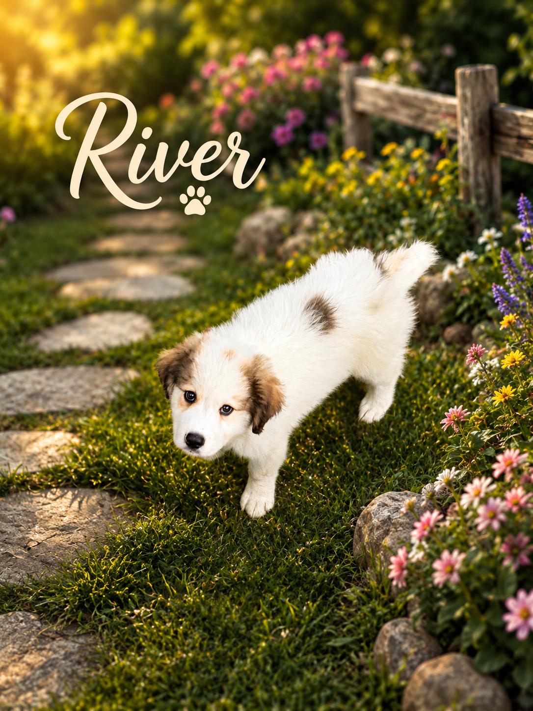 Enlarge River, a Adoptable mixed breed in Chickamauga, GA image 6/6