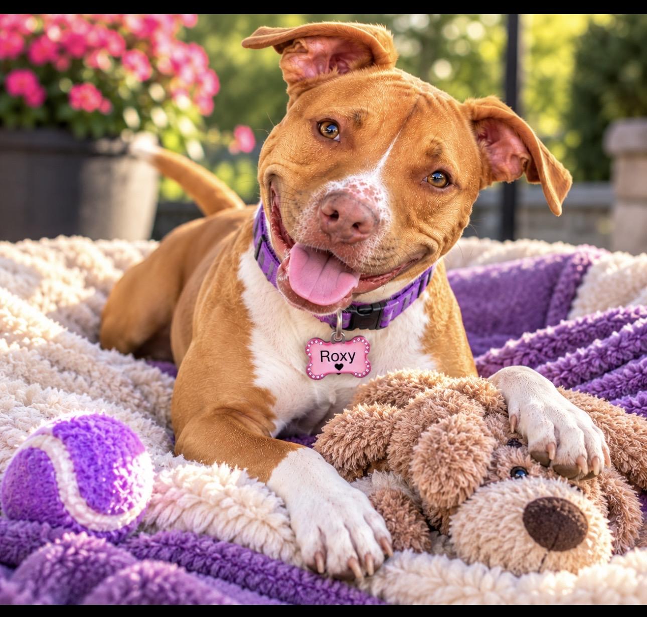 Enlarge Roxy, a Adoptable mixed breed in CUMMING, GA image 6/6