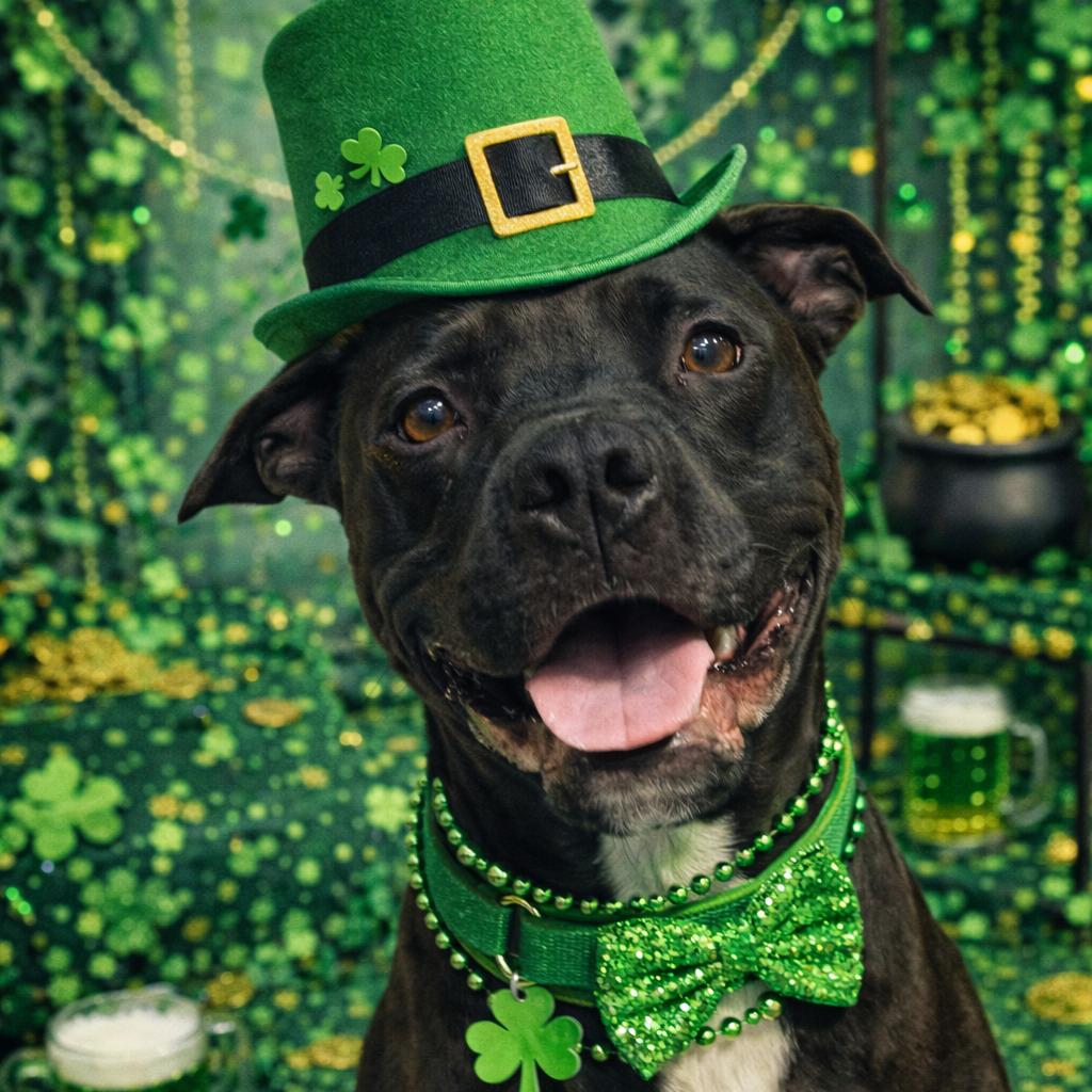 Pop Tart, Adoptable, Adult Female Labrador Retriever & Staffordshire Bull Terrier.