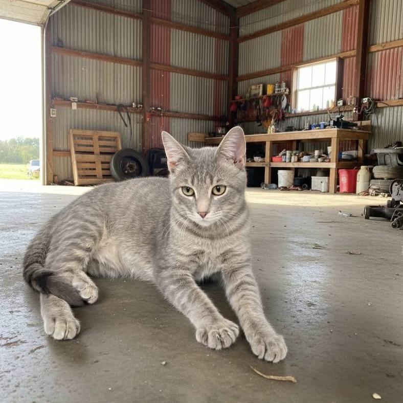 Enlarge Stevie, a Adoptable Domestic Short Hair in Brookfield, MO image 2/2