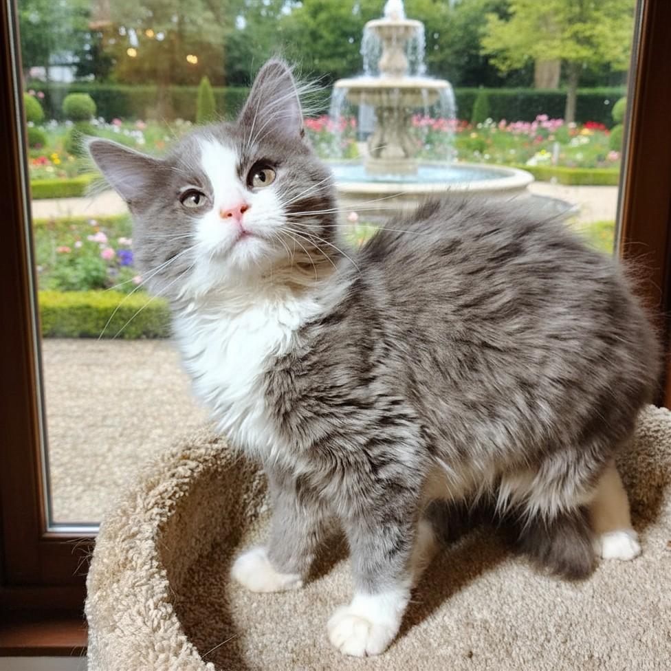 BLUE FAIRY - FLUFFY MAINE COON GIRL, an adopted mixed breed in Danbury, CT image 2/6