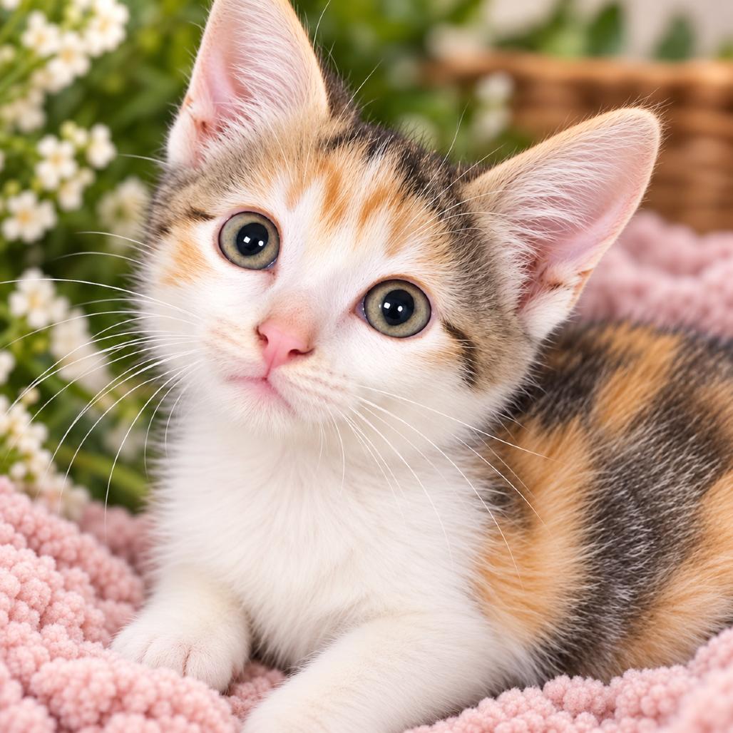 Enlarge Confetti K46526, a Adoptable Domestic Short Hair in Corsicana, TX image 1/1