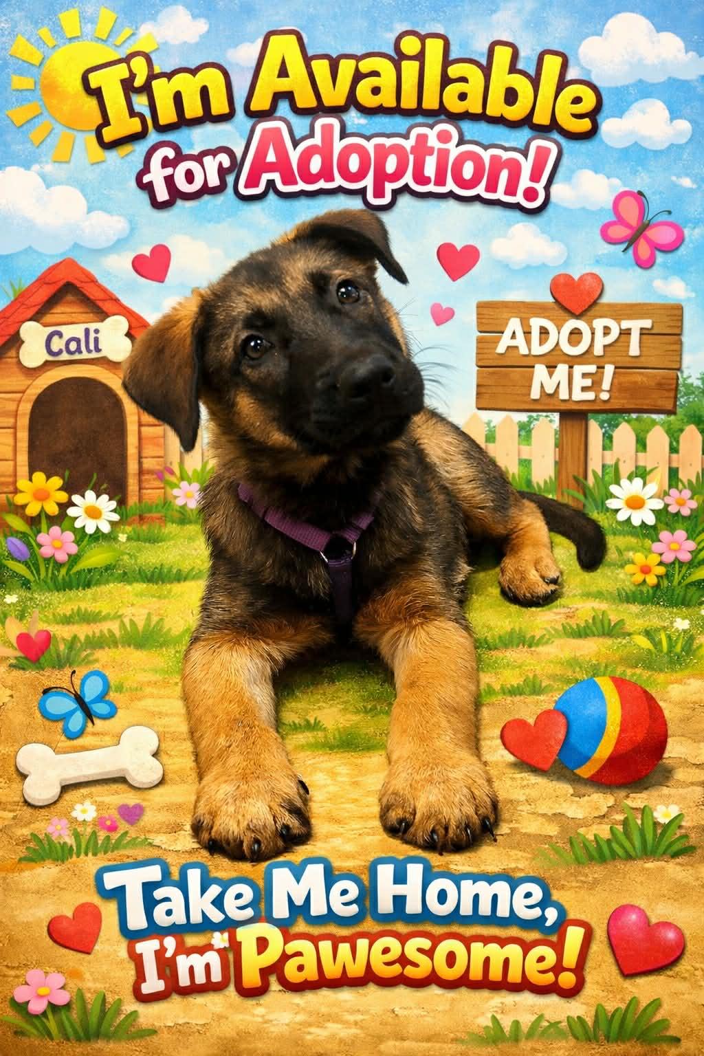 Enlarge Cali, an adopted mixed breed in Reseda, CA image 3/6