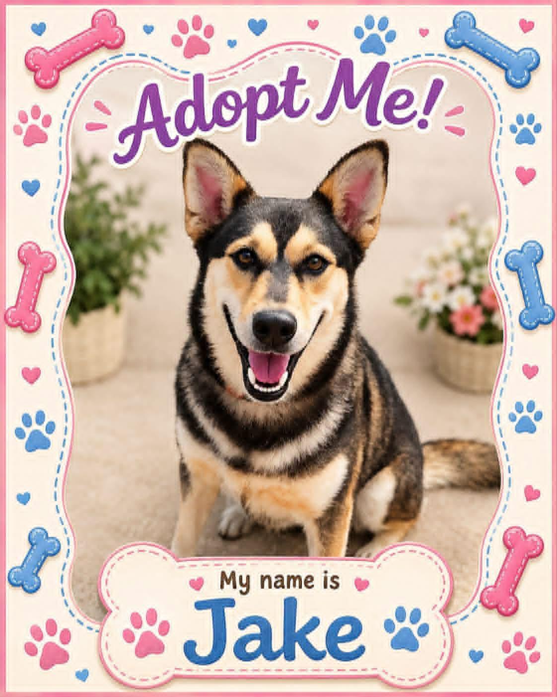 Enlarge Jake, a ADOPTABLE mixed breed in Bowie, TX image 1/1