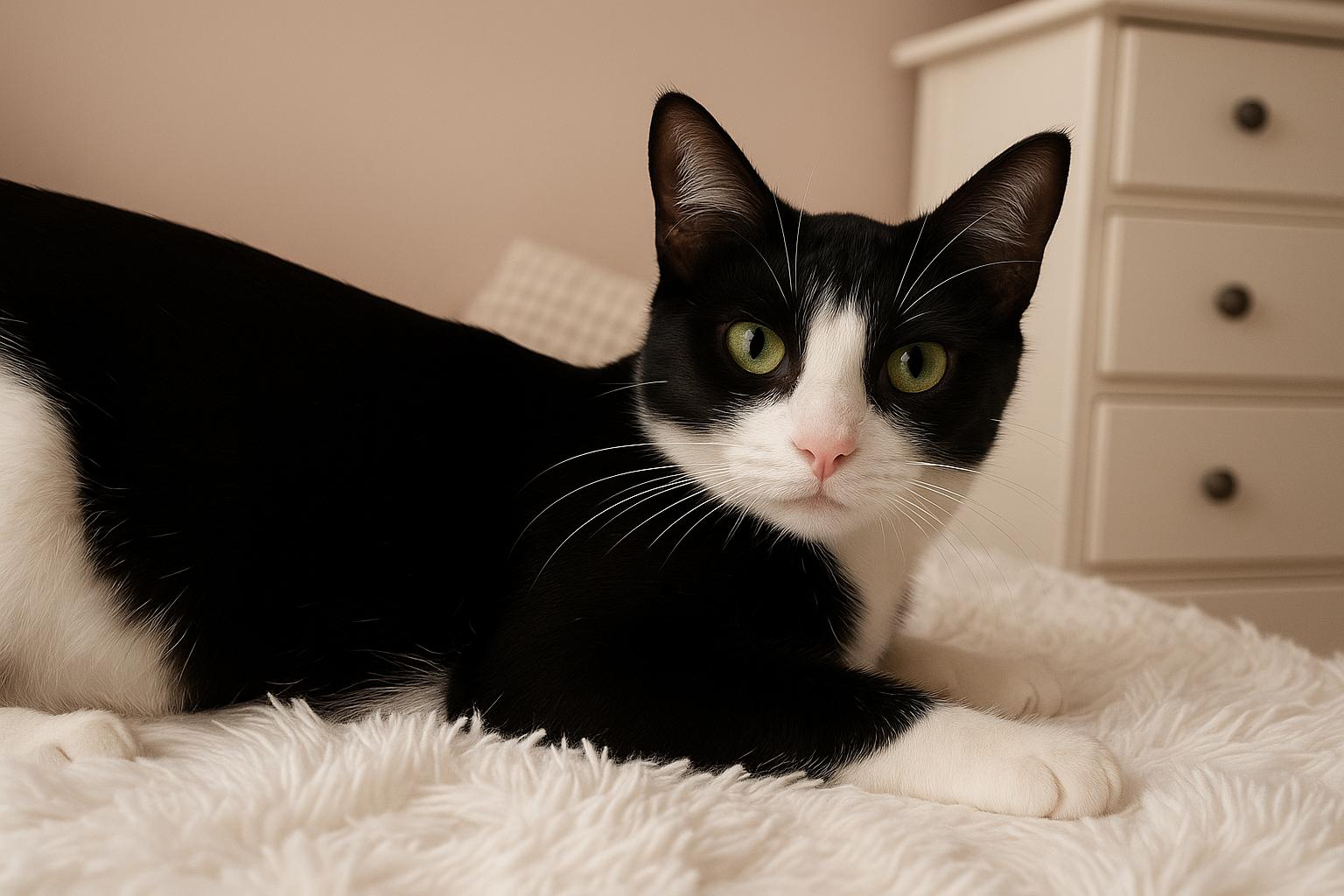 Nova **Courtesy Post**, a Adoptable Tuxedo in Chaska, MN image 2/4