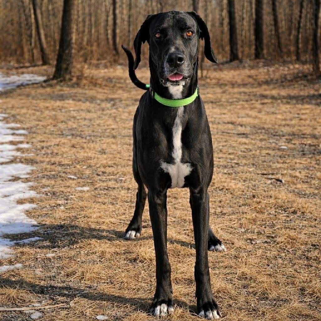 Enlarge Hulk , an adopted Great Dane in Geneseo , IL image 1/3