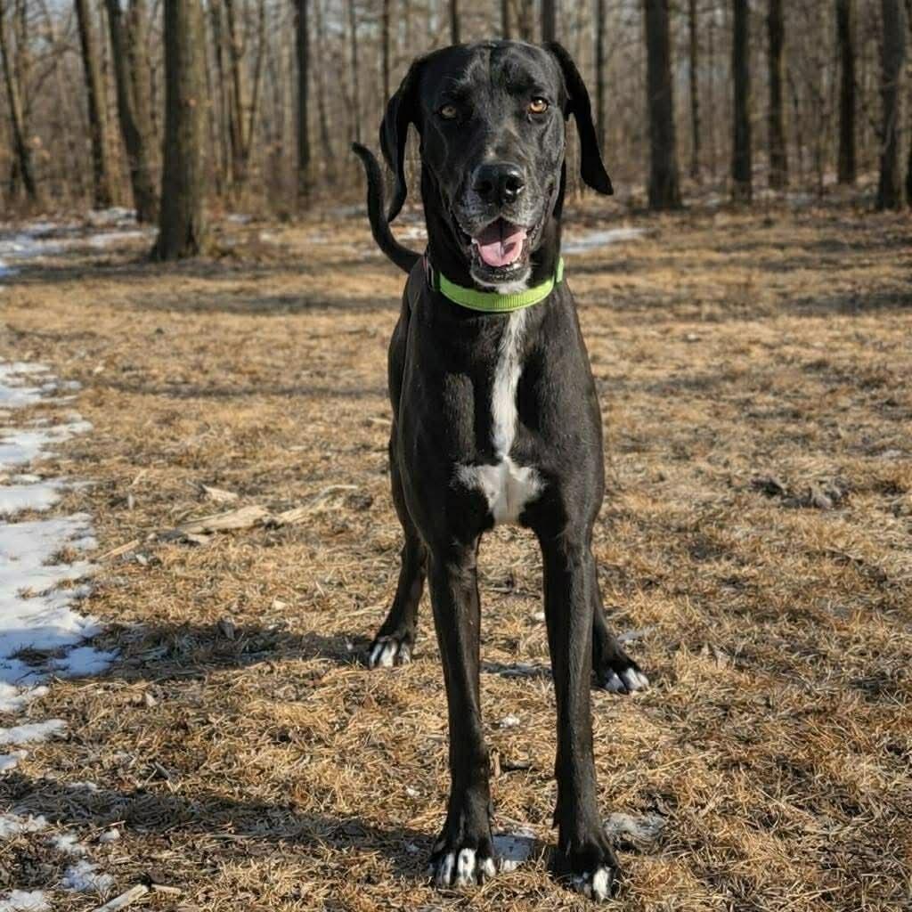Enlarge Hulk , an adopted Great Dane in Geneseo , IL image 3/3