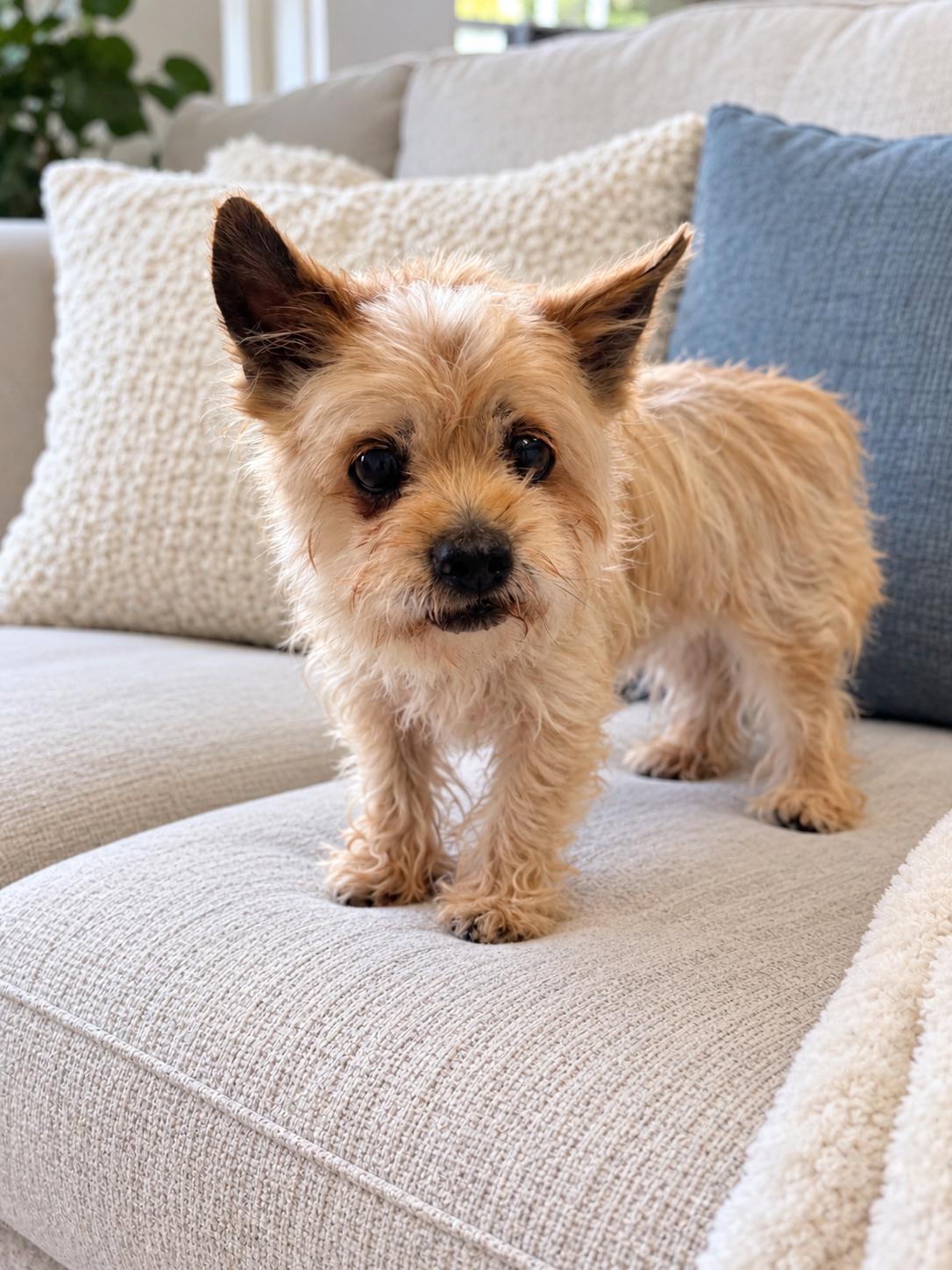 Bosco, adopted, Adult Male Mixed Breed & Yorkshire Terrier.