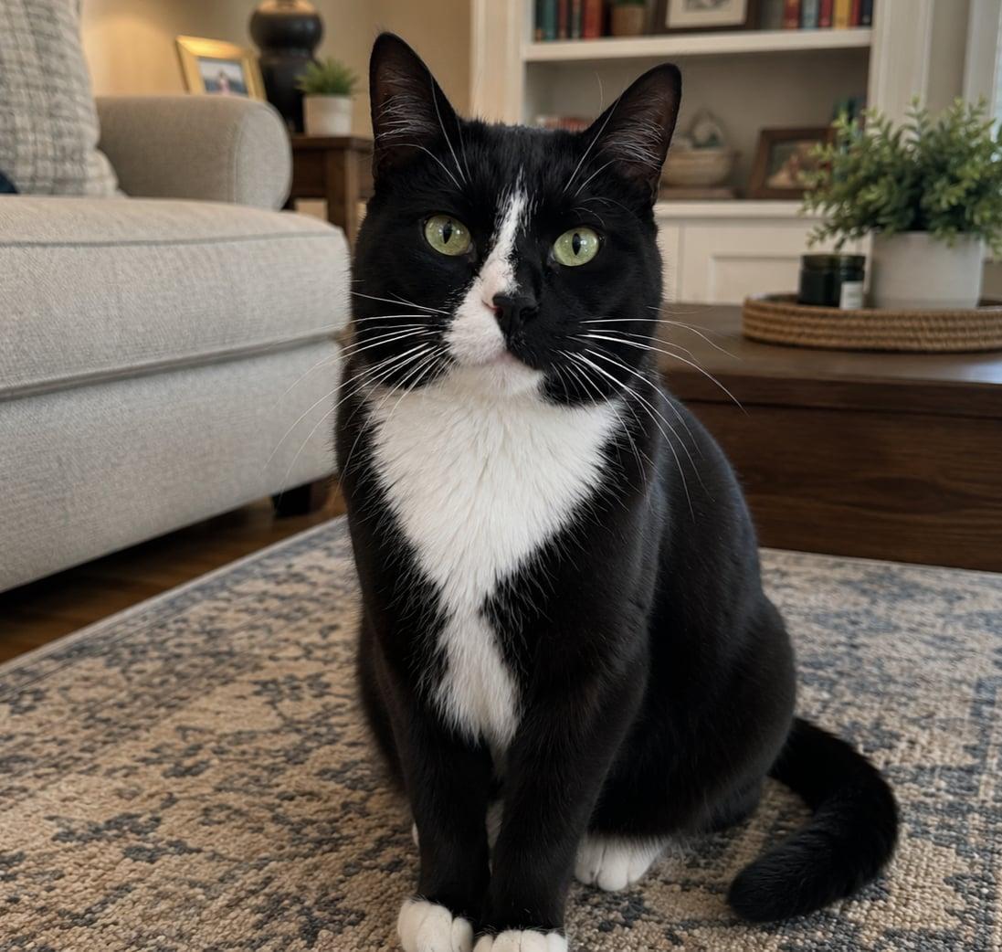 Sokka, ADOPTABLE, Kitten Male Tuxedo.