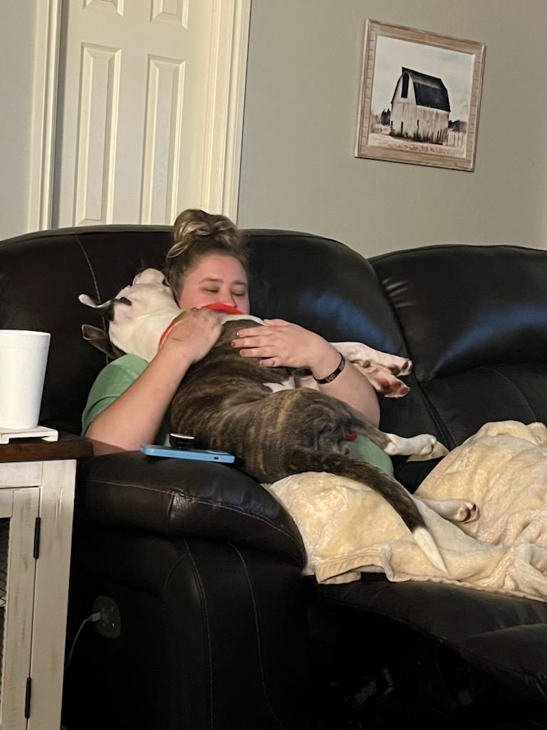 Enlarge Dahlia, a Adoptable mixed breed in Choctaw, OK image 3/5