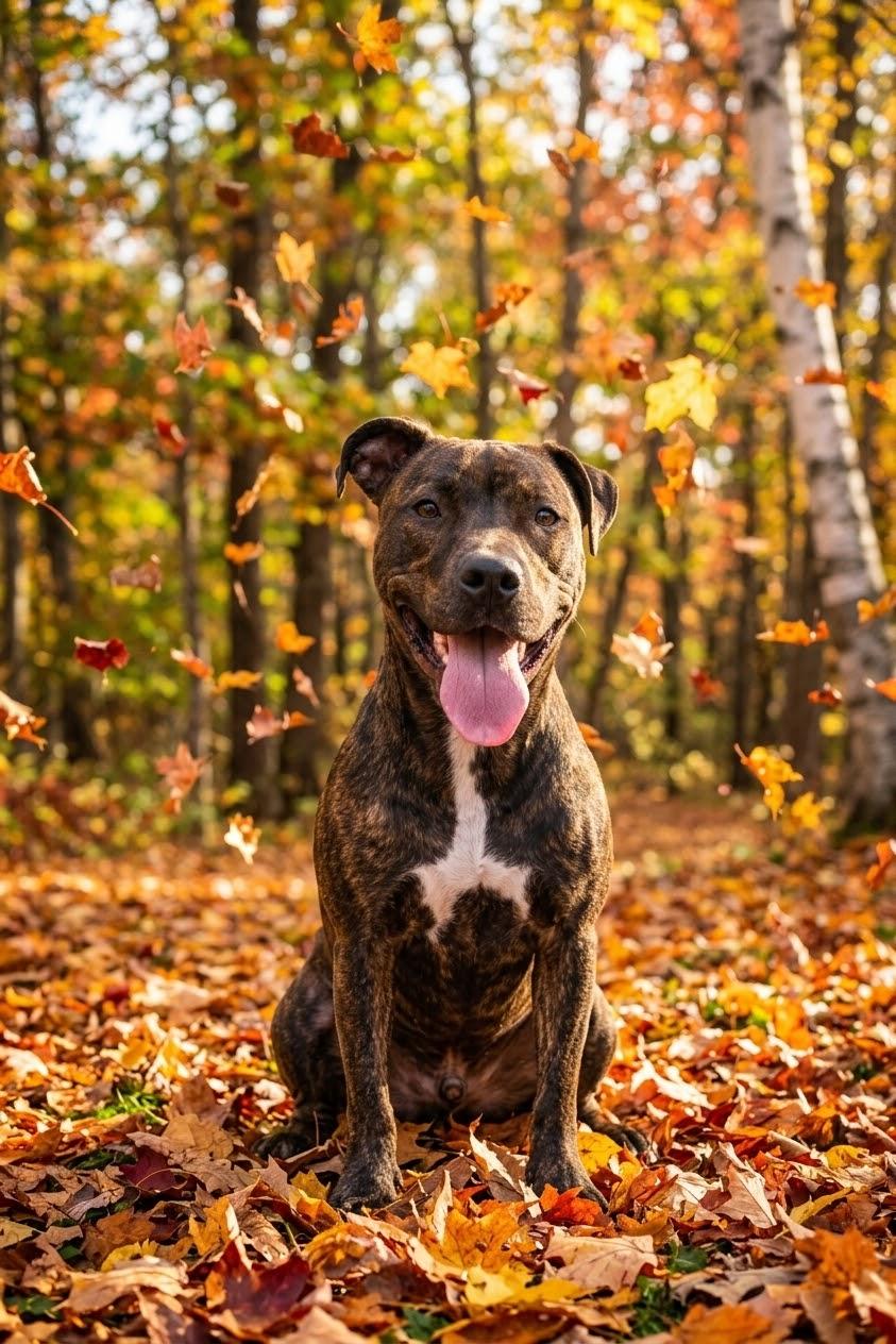 Fireball, Adoptable, Adult Male Pit Bull Terrier.