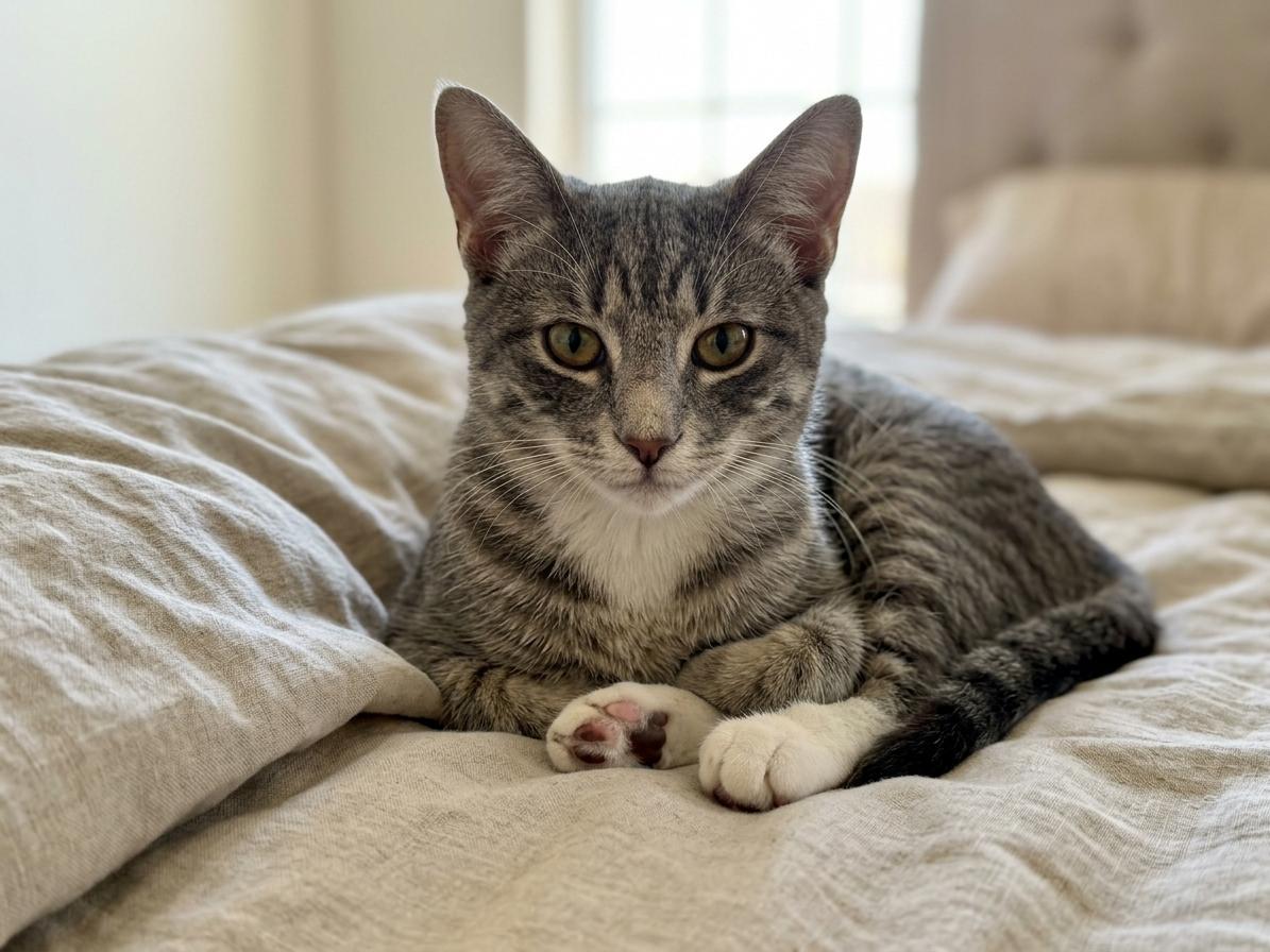 Enlarge Juniper - Playful kitten, a Adoptable Domestic Short Hair in Eagle, WI image 3/6