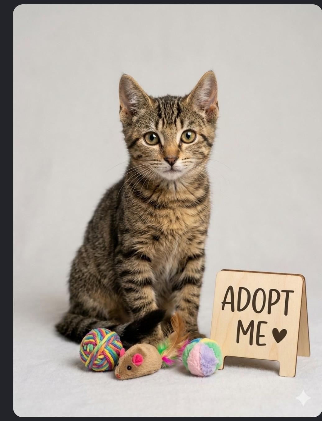 Enlarge Foxy - Sweet and affectionate, a Adoptable Domestic Short Hair in Muskego, WI image 1/2
