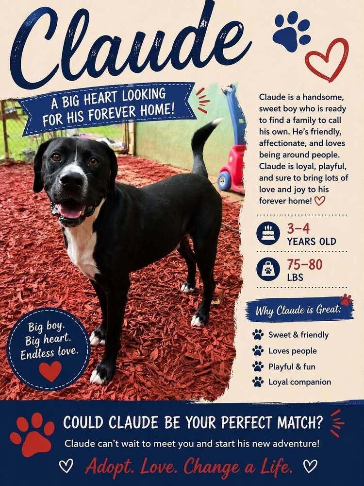 Enlarge Claude, a Adoptable American Bully in Acworth, GA image 4/4