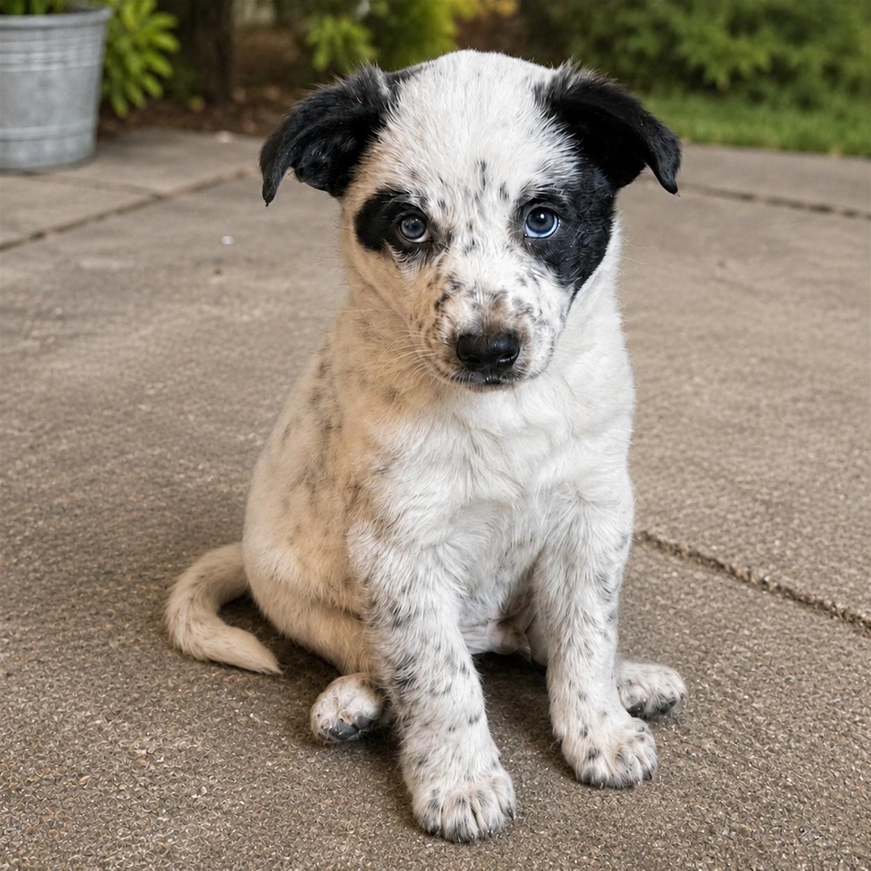 Otho, Adoptable, Puppy Male Cattle Dog & Eskimo Dog.
