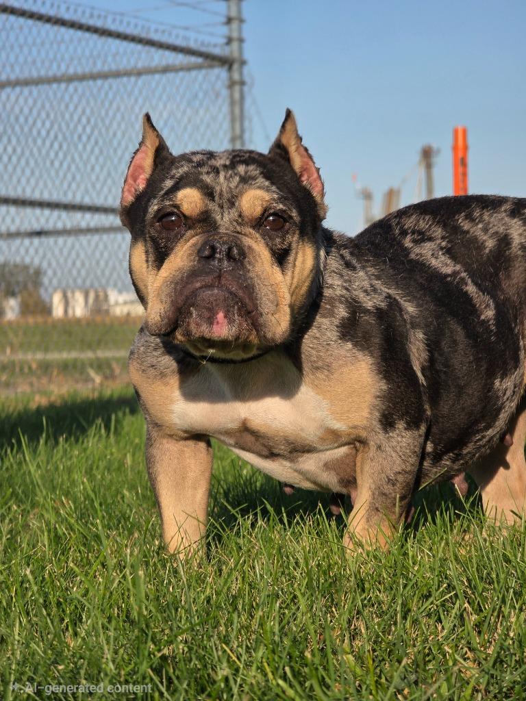 Flower, Adoptable, Young Female French Bulldog & Affenpinscher.