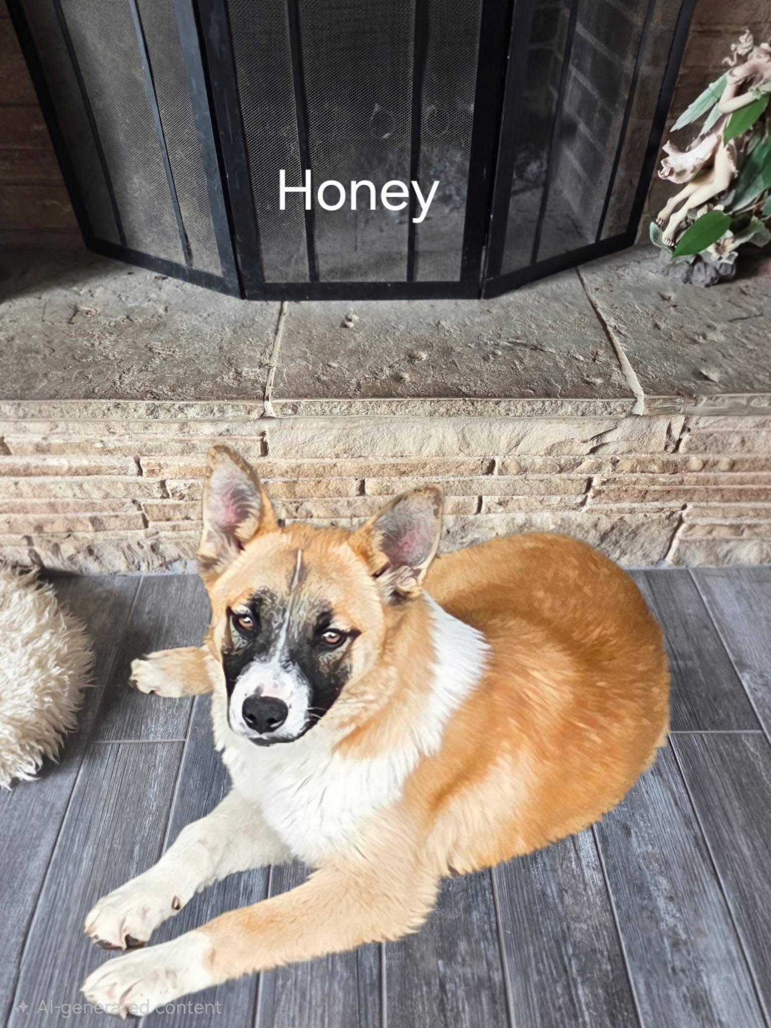 Enlarge Honey, an adopted mixed breed in Mingus, TX image 1/1