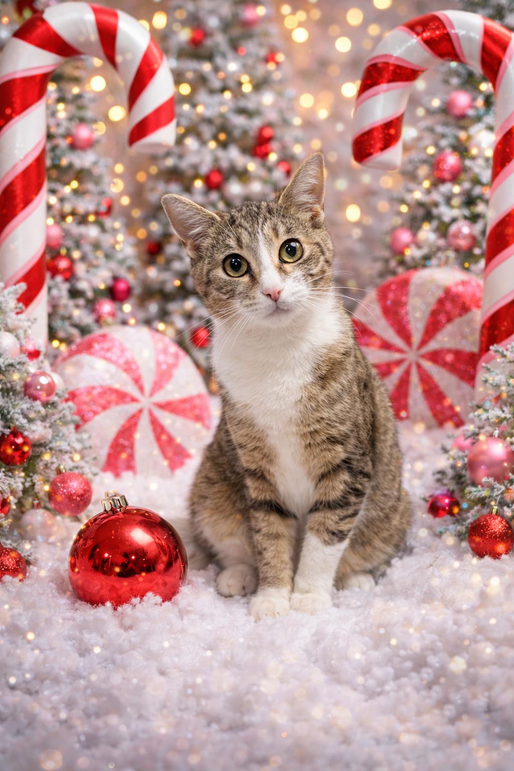 Loki, Adoptable, Kitten Female Tabby.