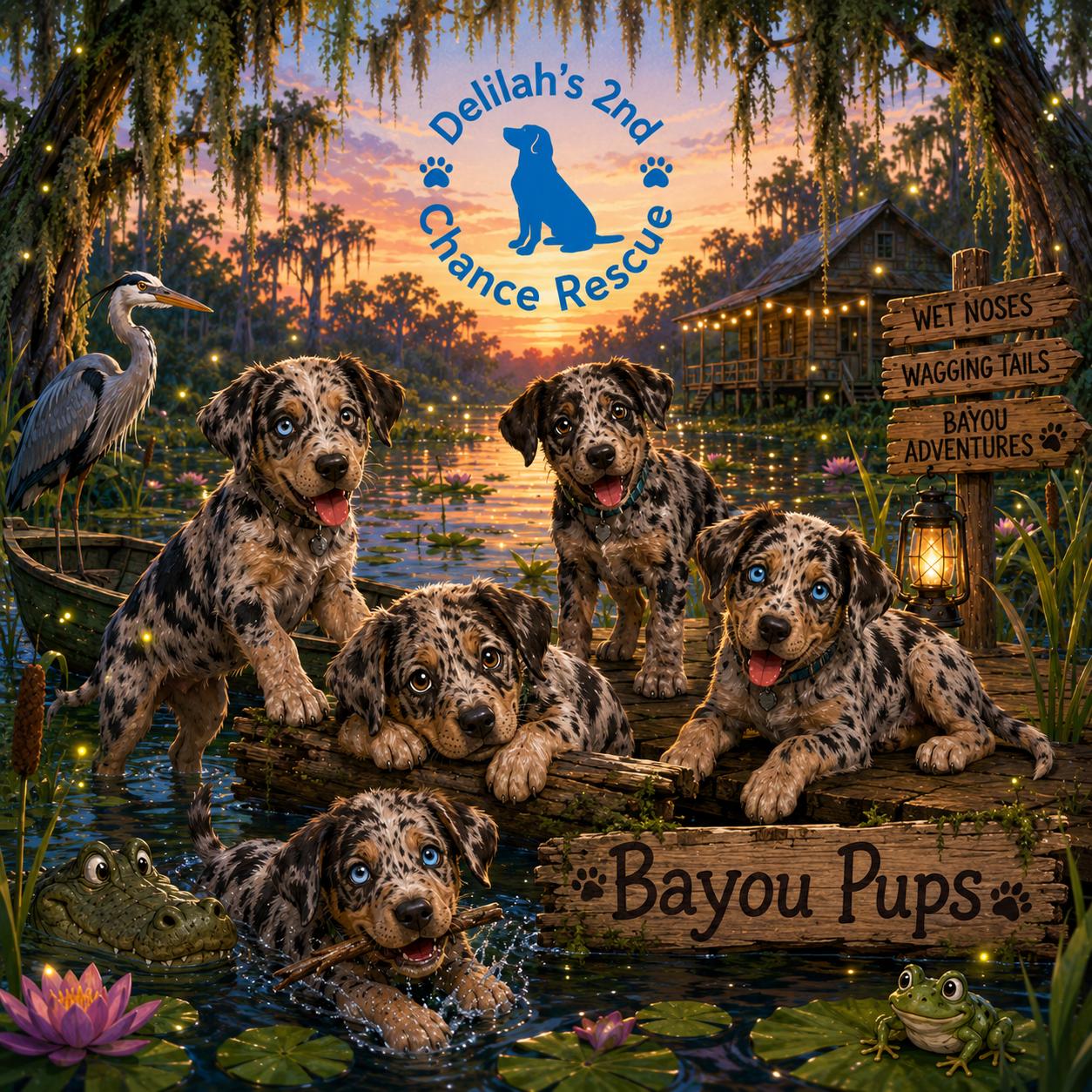 Bayou Pups-picture update coming soon, ADOPTABLE, Puppy Male Catahoula Leopard Dog.