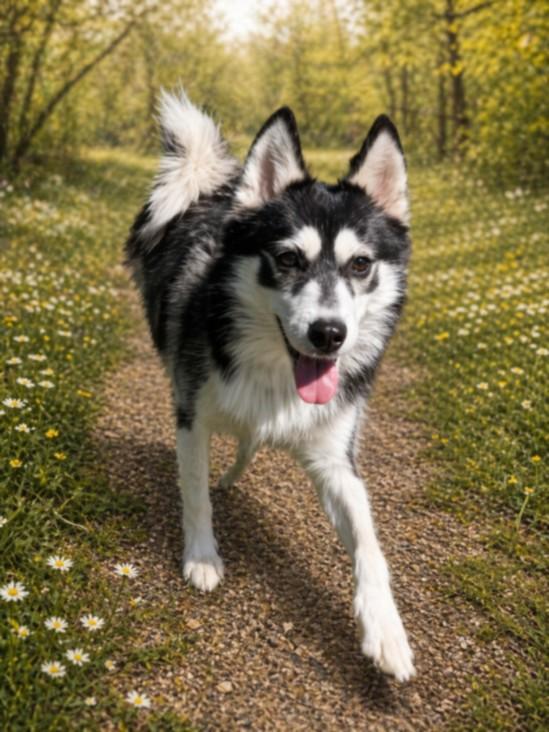 CHANDLER, Adoptable, Young Female Siberian Husky.