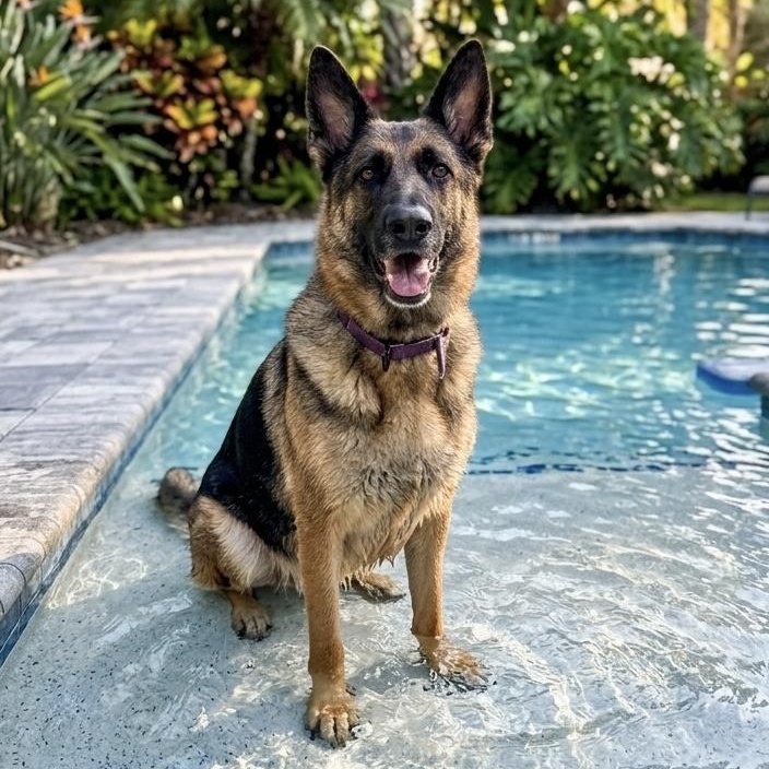 Stella, ADOPTABLE, Adult Female German Shepherd Dog.