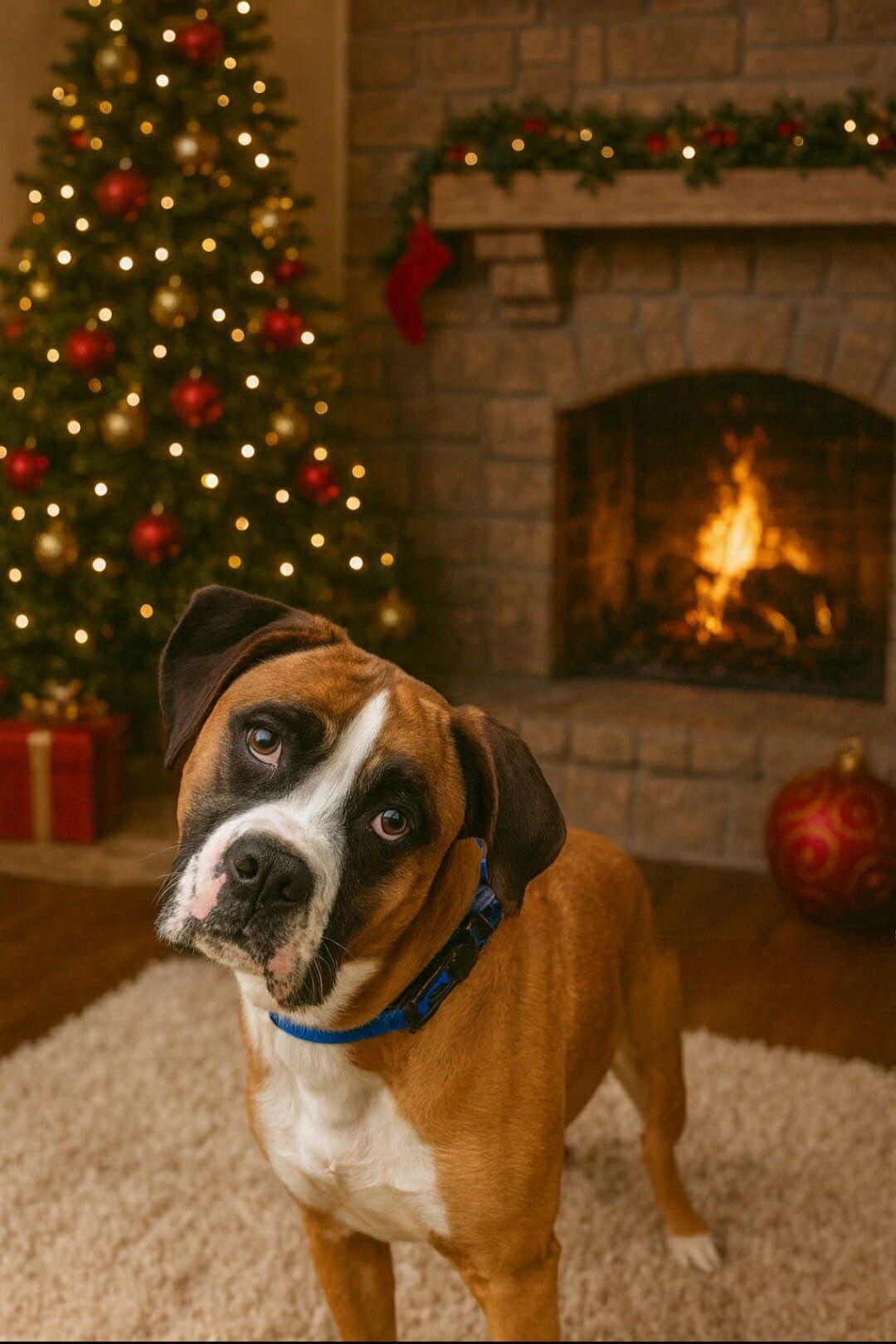 Komo, Adoptable, Adult Male Boxer.