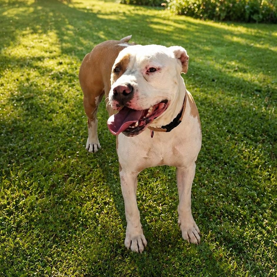 Mello, Adoptable, Adult Male Pit Bull Terrier.