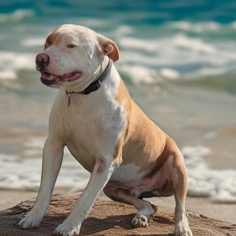 Enlarge Mello, a Adoptable Pit Bull Terrier in Seal Beach, CA image 5/6
