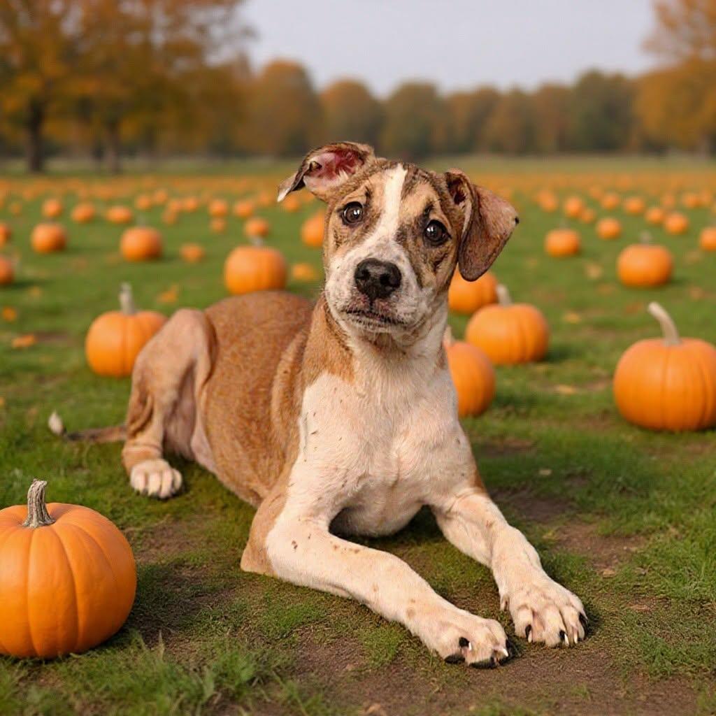 Fritz 26/739, Adoptable, Puppy Male Hound & Pit Bull Terrier.