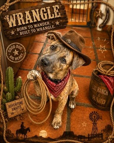 Enlarge Wrangler - Courtesy Listing see info, a ADOPTABLE mixed breed in Polson, MT image 3/3