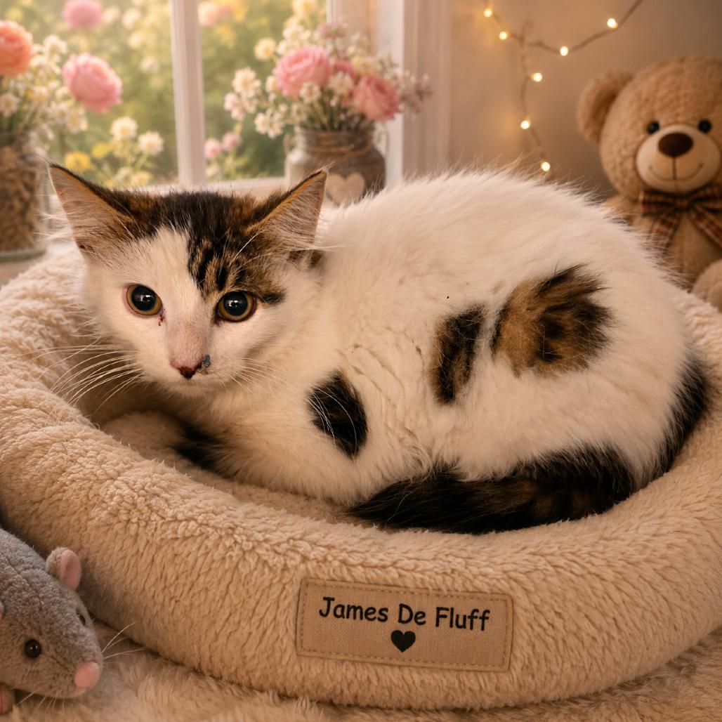James de fluff, a Adoptable Domestic Medium Hair in Waldorf, MD image 2/3